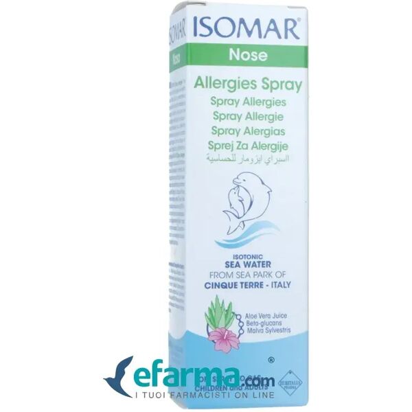 isomar naso spray allergie acqua di mare isotonica 30 ml