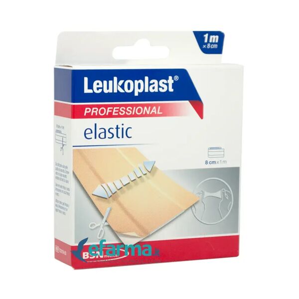 leukoplast elastic cerotto ritagliabile in striscia 8cm x 1m