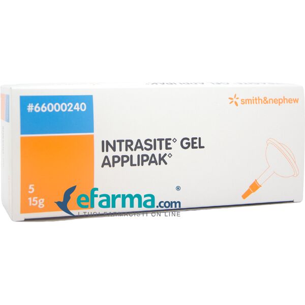 intrasite gel idrogel per la detersione autolitica delle lesioni cutanee 5 medicazioni 15 g