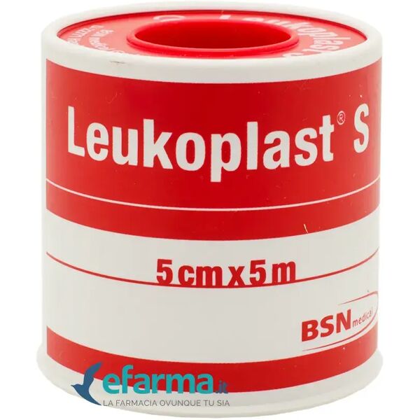 leukoplast s cerotto rocchetto setato 5x500 cm