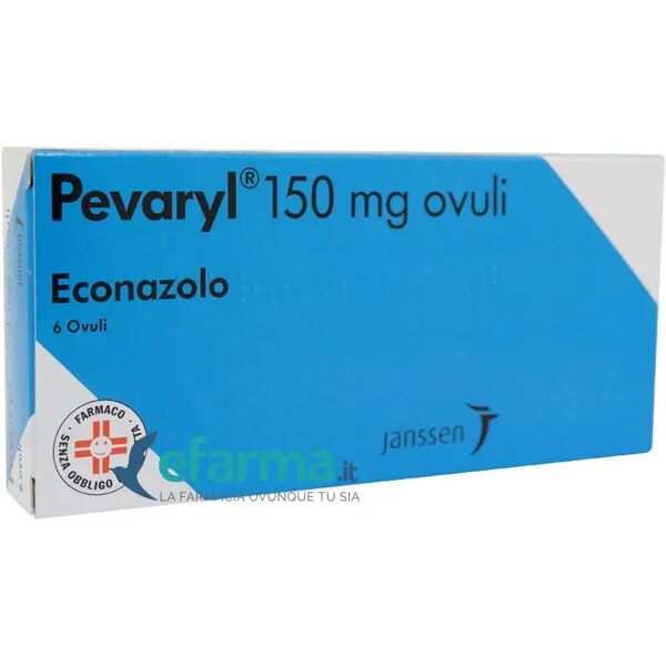 pevaryl 150 mg econazolo nitrato 6 ovuli vaginali