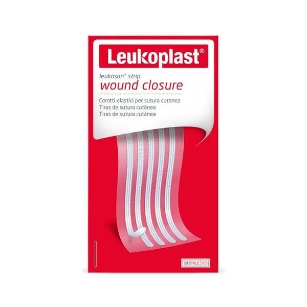 leukosan strip cerotto per sutura 3x75 mm 10 pezzi