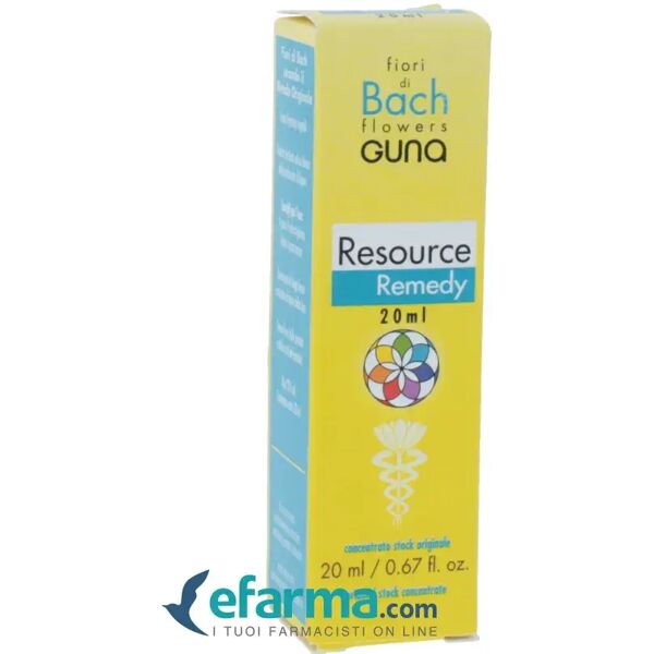 guna fiori di bach resource remedy 20 ml