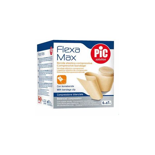 pic solution pic flexa max benda elastica compressiva 6 cm x 7 m