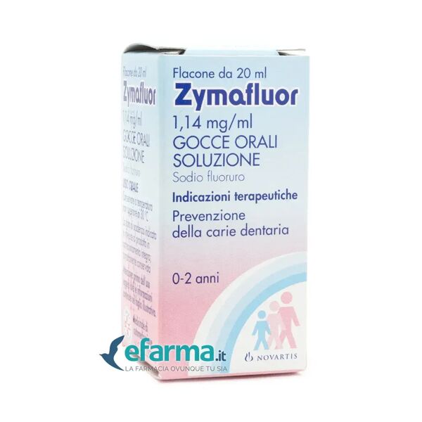 zymafluor 1,14 mg/ml sodio fluoruro prevenzione carie gocce 20 ml