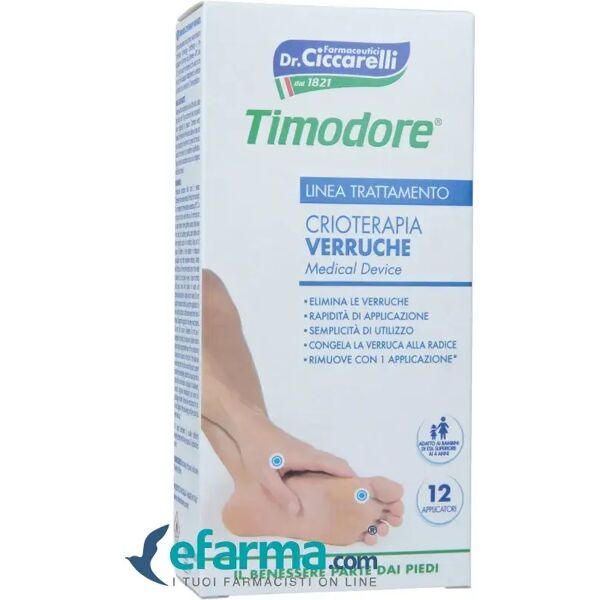 ciccarelli timodore trattamento verruche crioterapia mani e piedi spray 75 ml