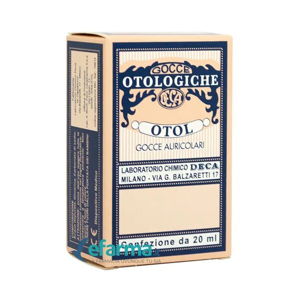 deca laboratorio chimico otol gocce auricolari 20 ml