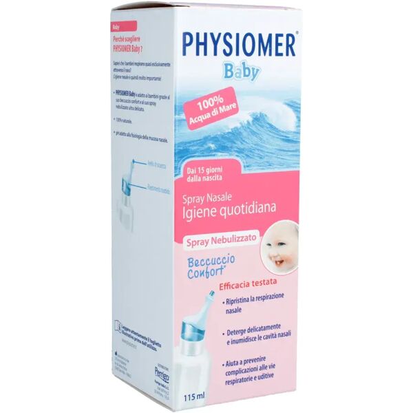 physiomer baby spray nebulizzato igiene nasale bambini 115 ml