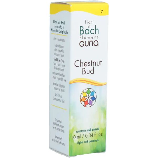 guna fiori di bach chestnut bud apprendimento gocce 10 ml