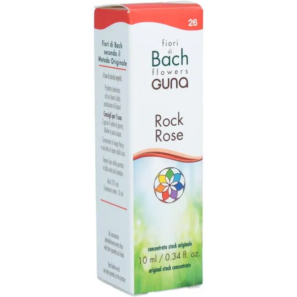 guna fiori di bach rock rose sopravvivenza gocce 10 ml