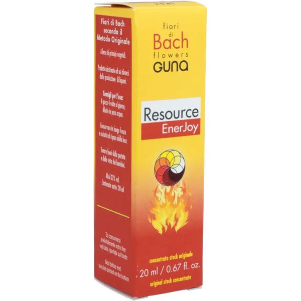 guna fiori di bach resource enerjoy energia e vitalità gocce 20 ml