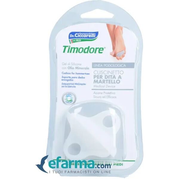 ciccarelli timodore cuscinetto per dita a martello gel di silicone