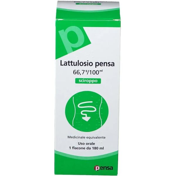 pensa pharma lattulosio pensa 66,7g/100ml sciroppo lassativo flacone da 180 ml