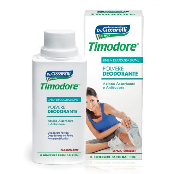 timodore polvere deodorante piedi assorbente antiodore 250 g