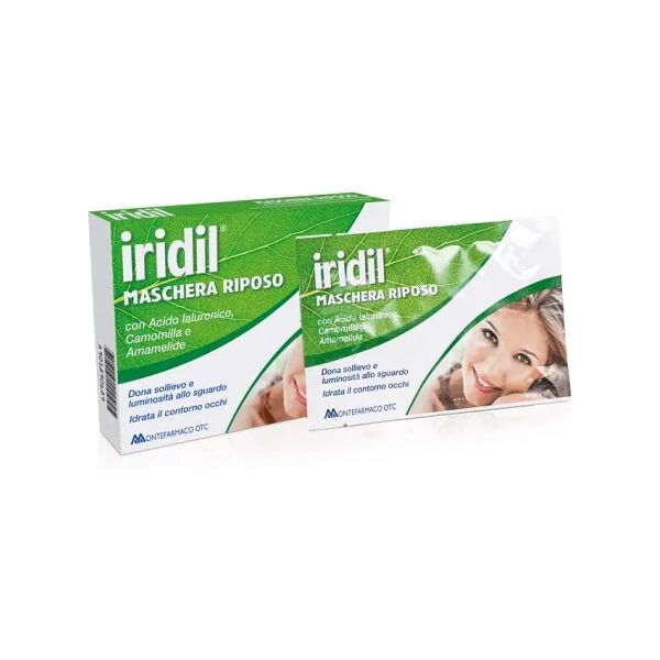 iridina iridil maschera riposante occhi 4 pezzi