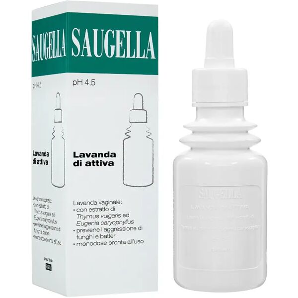 saugella lavanda di attiva vaginale ph 4,5 flacone 140 ml