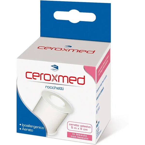 ceroxmed cerotto in rocchetto tnt m 5x5 cm