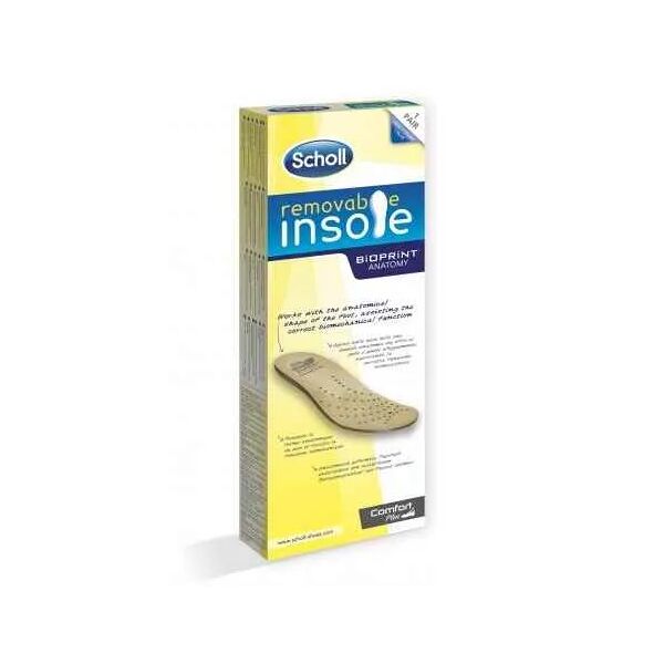 scholl's dr. scholl bioprint plantare removable insole n°36
