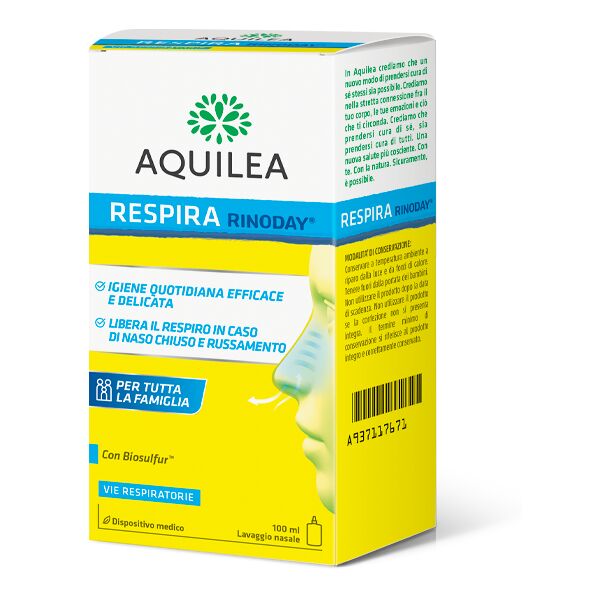 aquilea respira rinoday lavaggio nasale spray 100 ml