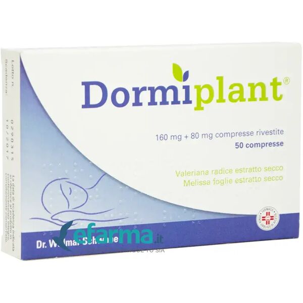 dormiplant 160 mg +80 mg valeriana 50 compresse rivestite