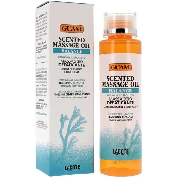 guam scented massage oil balance massaggio corpo 150 ml