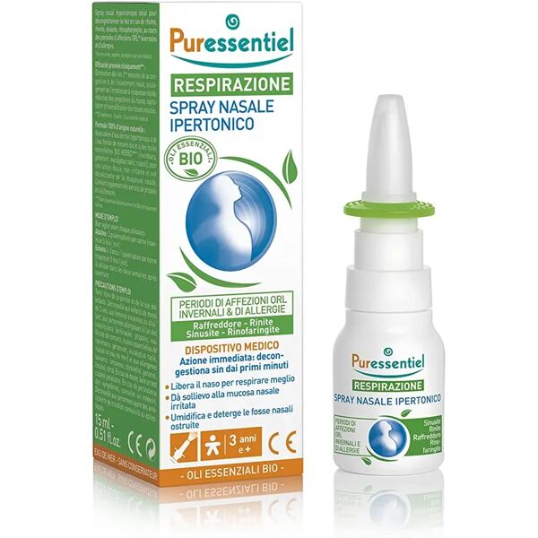 puressentiel spray nasale ipertonico bio 15 ml