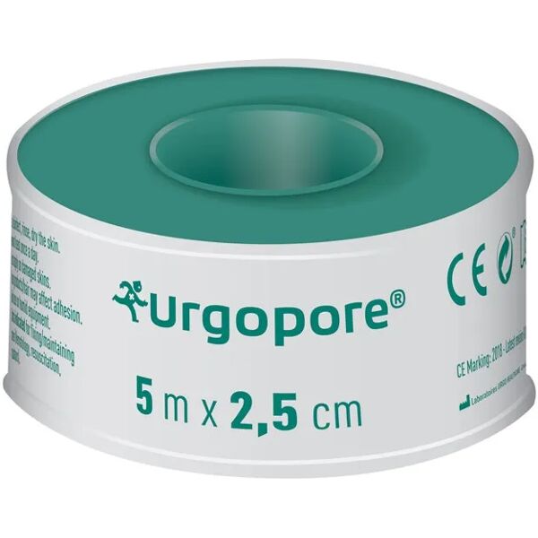 urgo pore rocchetto nastro adesivo per pelli sensibili 5m x 2,5 cm