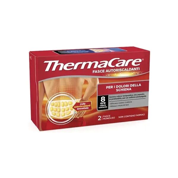 thermacare fasce autoriscaldanti schiena 2 pezzi