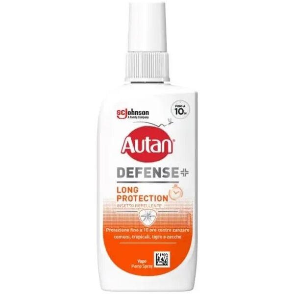 autan defense long protection repellente spray 100 ml