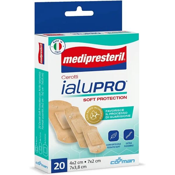 medi presteril medipresteril ialupro cerotti 3 formati assortiti 20 pezzi