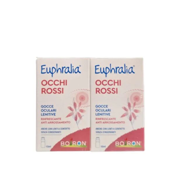 boiron euphralia occhi rossi collirio anti-rossore bipacco 2x10 ml