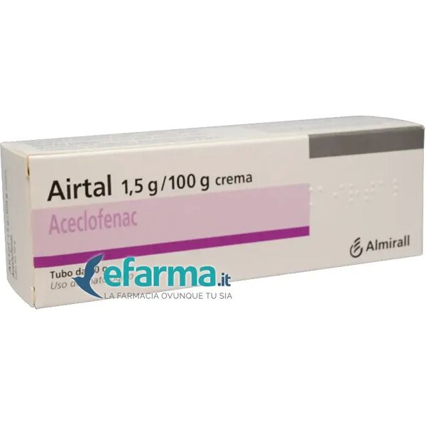 airtal 1,5g / 100g aceclofenac crema antidolorifica 50 g