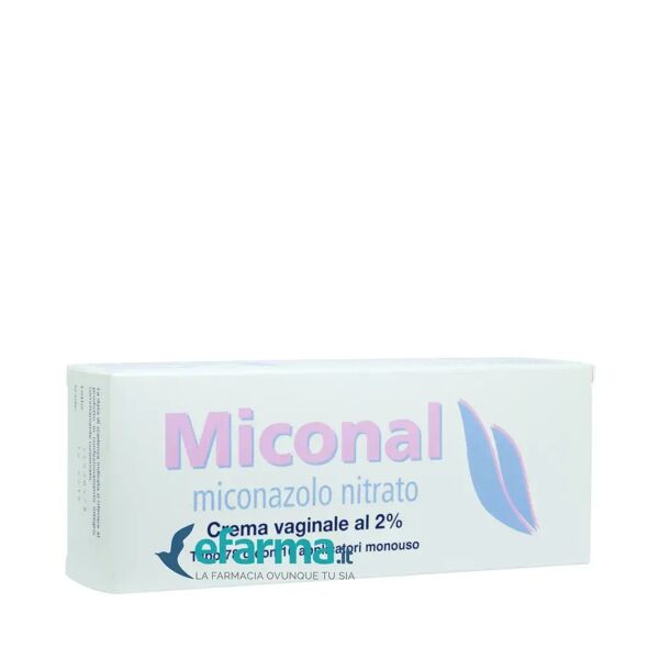 miconal 2% miconazolo crema ginecologica antimicotica 78g + 2 applicatori