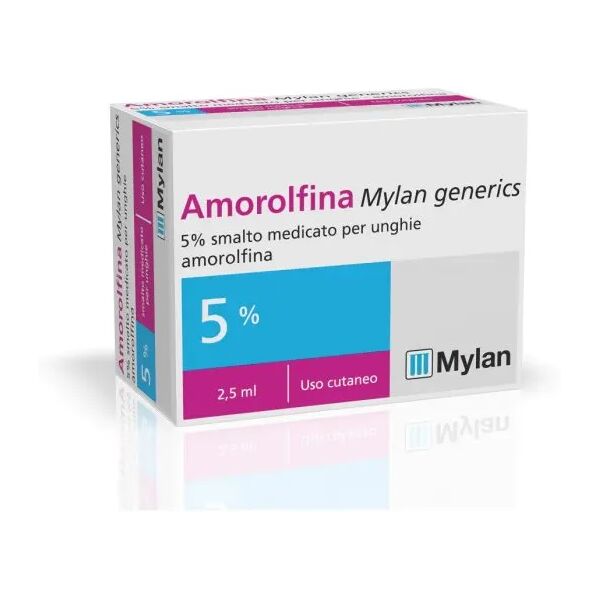 viatris amorolfina mylan 5% smalto antimicotico per unghie 2,5 ml