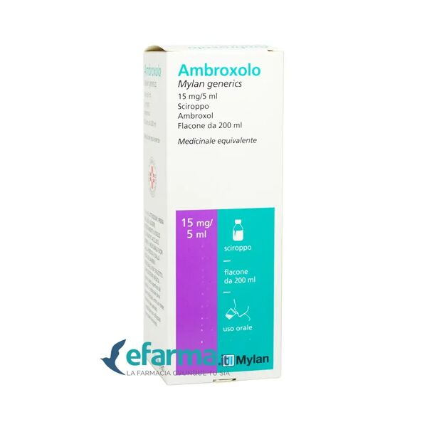 viatris ambroxolo mylan 15 mg/5 ml tosse flacone 200 ml