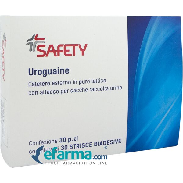 safety uroguaina catetere esterno in lattice con attacco per sacche raccolta urine 35mm 30 cateteri