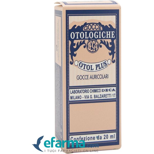 deca laboratorio chimico otol plus gocce auricolare 20 ml