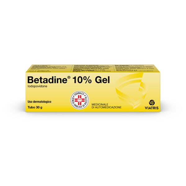 betadine 10 % iodopovidone gel cutaneo 30g