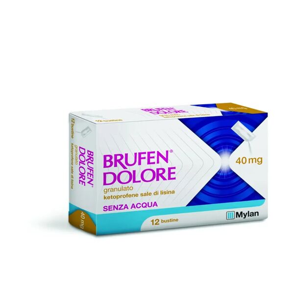 brufen dolore 40 mg granulato soluzione orale 12 bustine