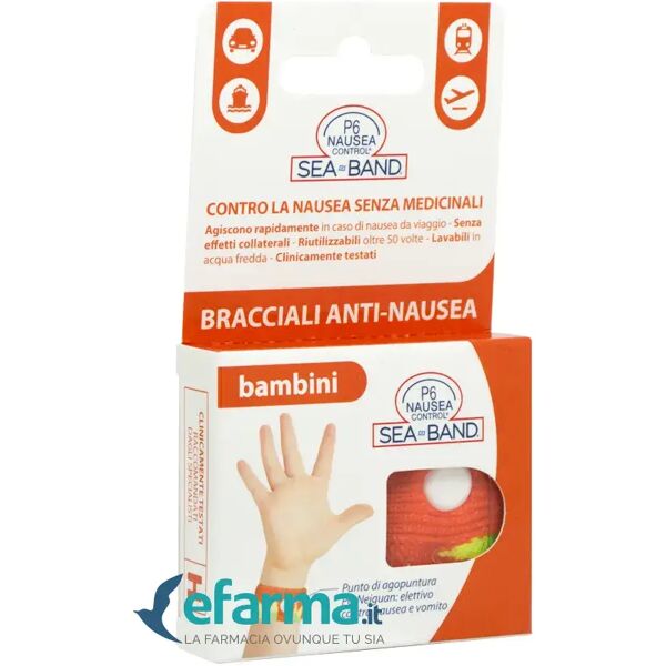 p6 nausea control bracciale antinausea bambini 2 pezzi