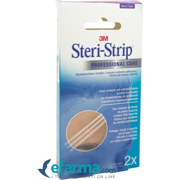 steristrip 3m cerotto sterile per sutura piccole ferite 3x75 mm 10 pezzi