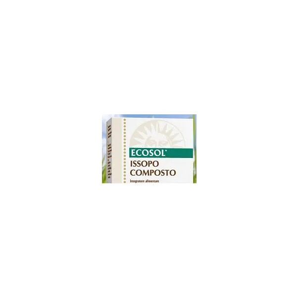 ecosol issopo composto integratore gocce estratti vegetali 10 ml