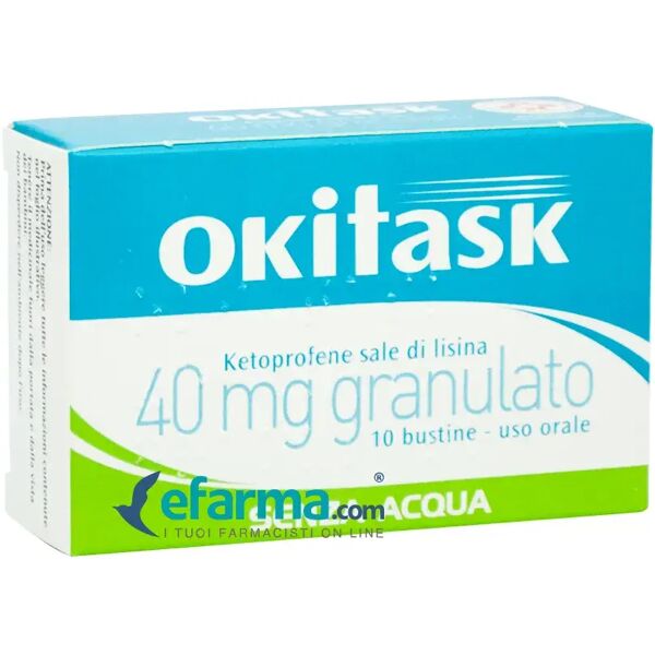 oki task 40 mg ketoprofene sale di lisina 10 bustine