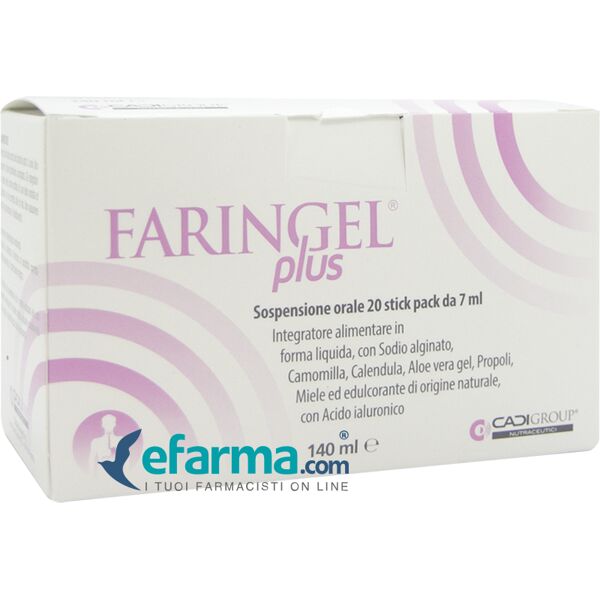 ca.di.group faringel plus integratore contro reflusso gastroesofageo 20 stick pack