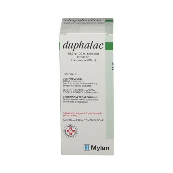 viatris duphalac 66,7 gr/100 ml lattulosio stitichezza sciroppo 200 ml