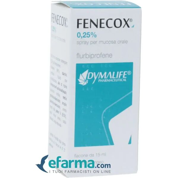 fenecox gola spray orale 0,25% 15 ml