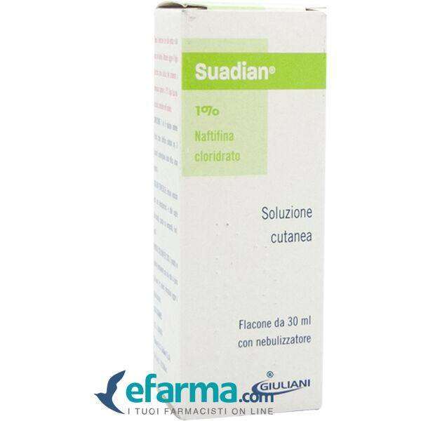 suadian 1% naftifina cloridrato soluzione cutanea con nebulizzatore 30 ml