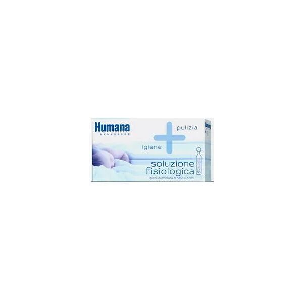 humana baby soluzione fisiologica igiene pulizia nasale 5mlx20 flaconcini