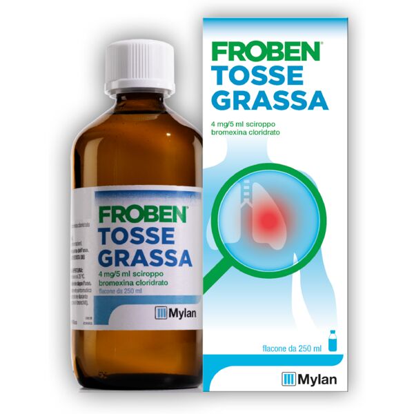 froben tosse grassa sciroppo 4 mg/5 ml bromexina 250 ml