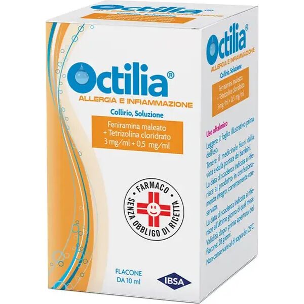 octilia allergia e infiammazione collirio antistaminico gocce 10 ml